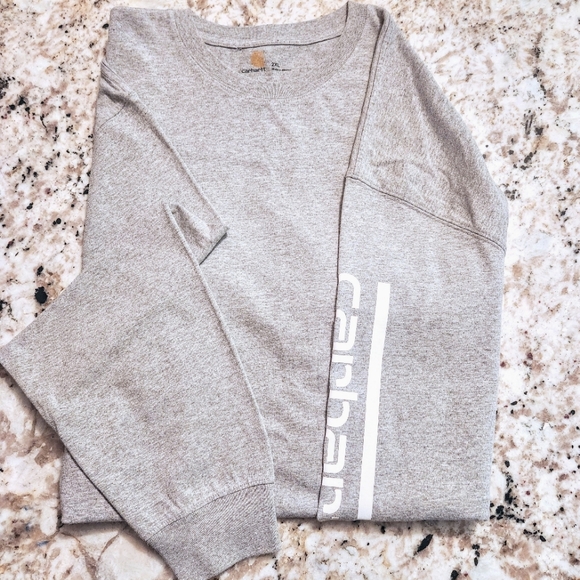 Carhartt Long Sleeve  Crew Neck Workwear Shirt XXL - Picture 8 of 11